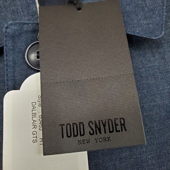 New Todd Snyder (sample?) double face Rain/Trench coat Reversible 38 Mens M - Picture 6 of 16